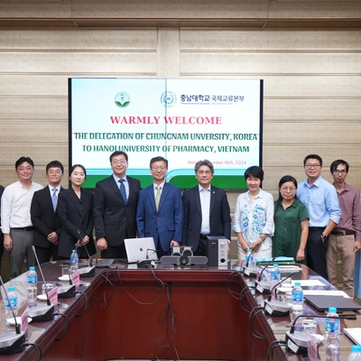 Tiếp đoàn Đại học Quốc gia Chungnam, Hàn Quốc
